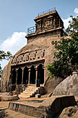 Mamallapuram - Tamil Nadu. the Mahishamardhini cave.  